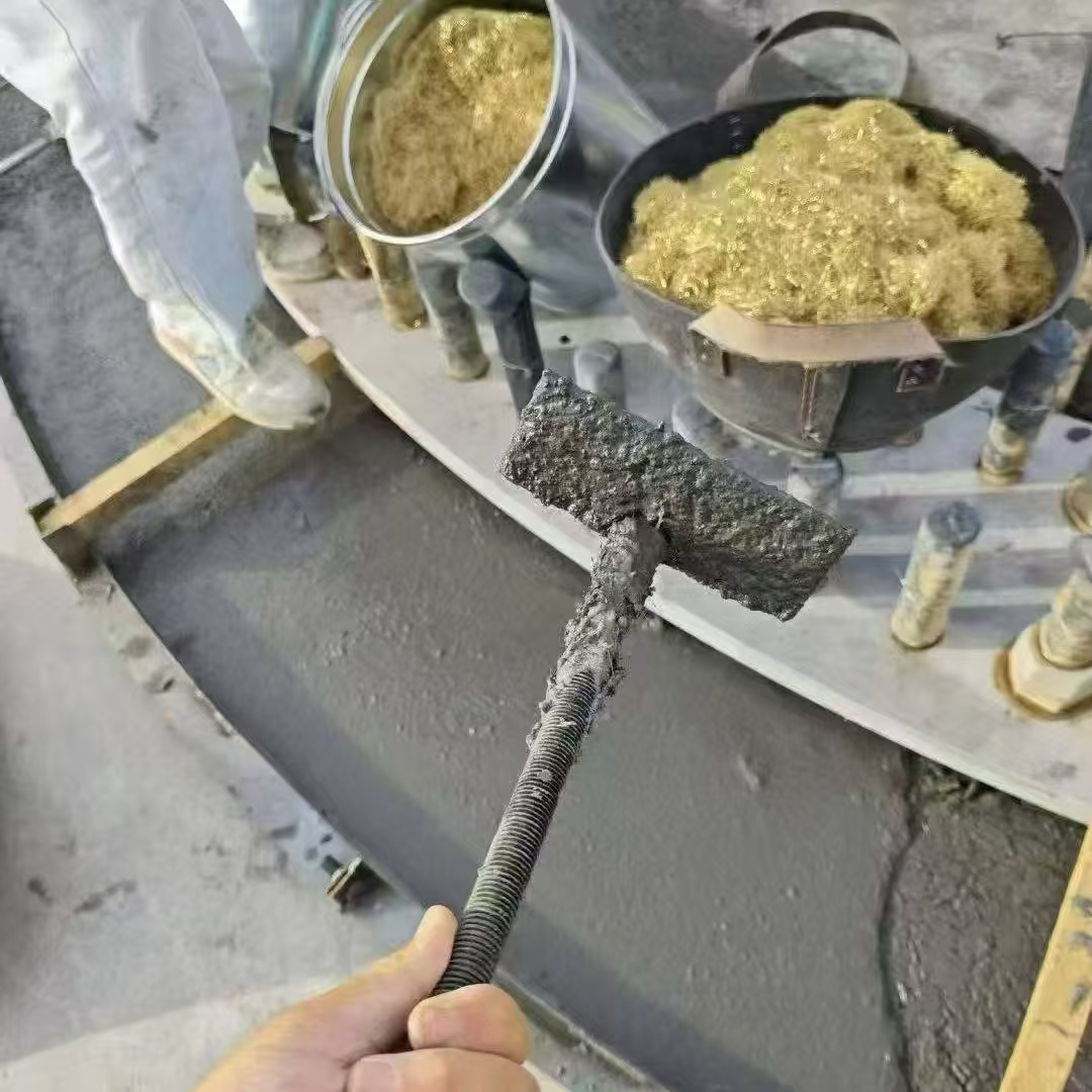 拱墅C120钢纤维高强无收灌浆料 轧机压缩机汽轮机发电机锻压设备底座灌浆材料